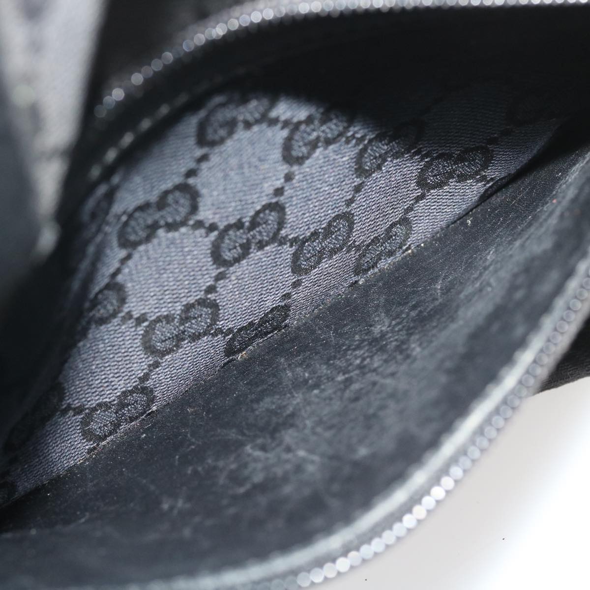 GUCCI GG Canvas Tote Bag Black White 0190402 ac1822