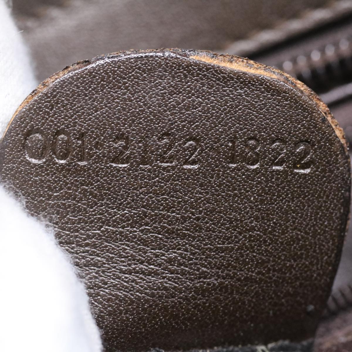 GUCCI Shoulder Bag Leather Brown 001 2122 1822 ac1903