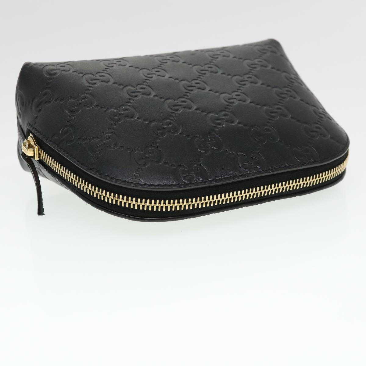 GUCCI Guccissima Pouch Black 141810 ac1916
