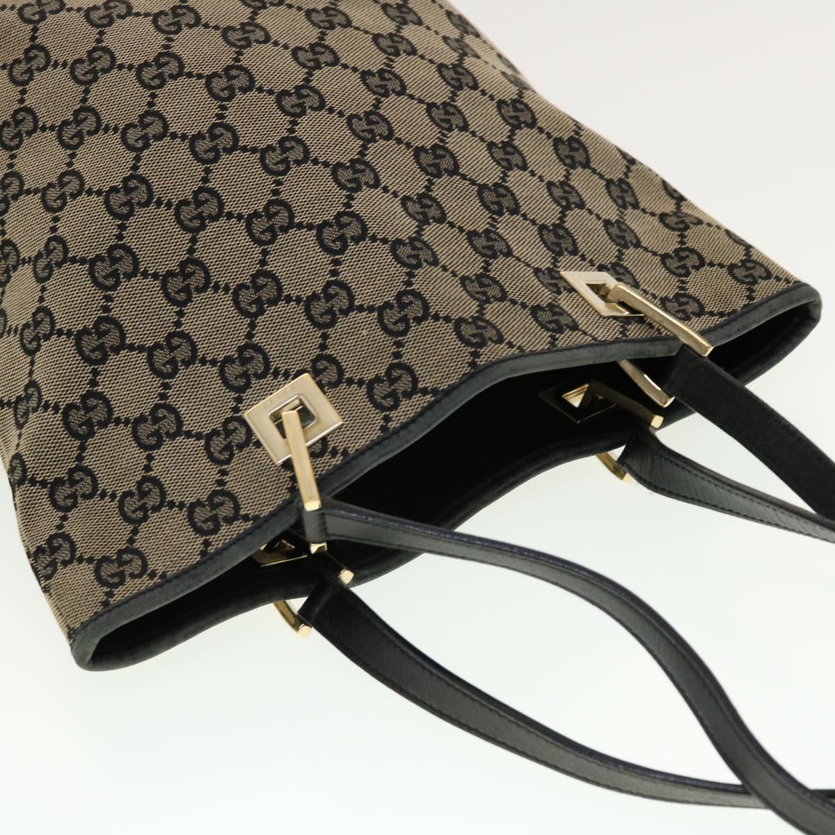 GUCCI GG Canvas Tote Bag Beige 0021099 ac1930