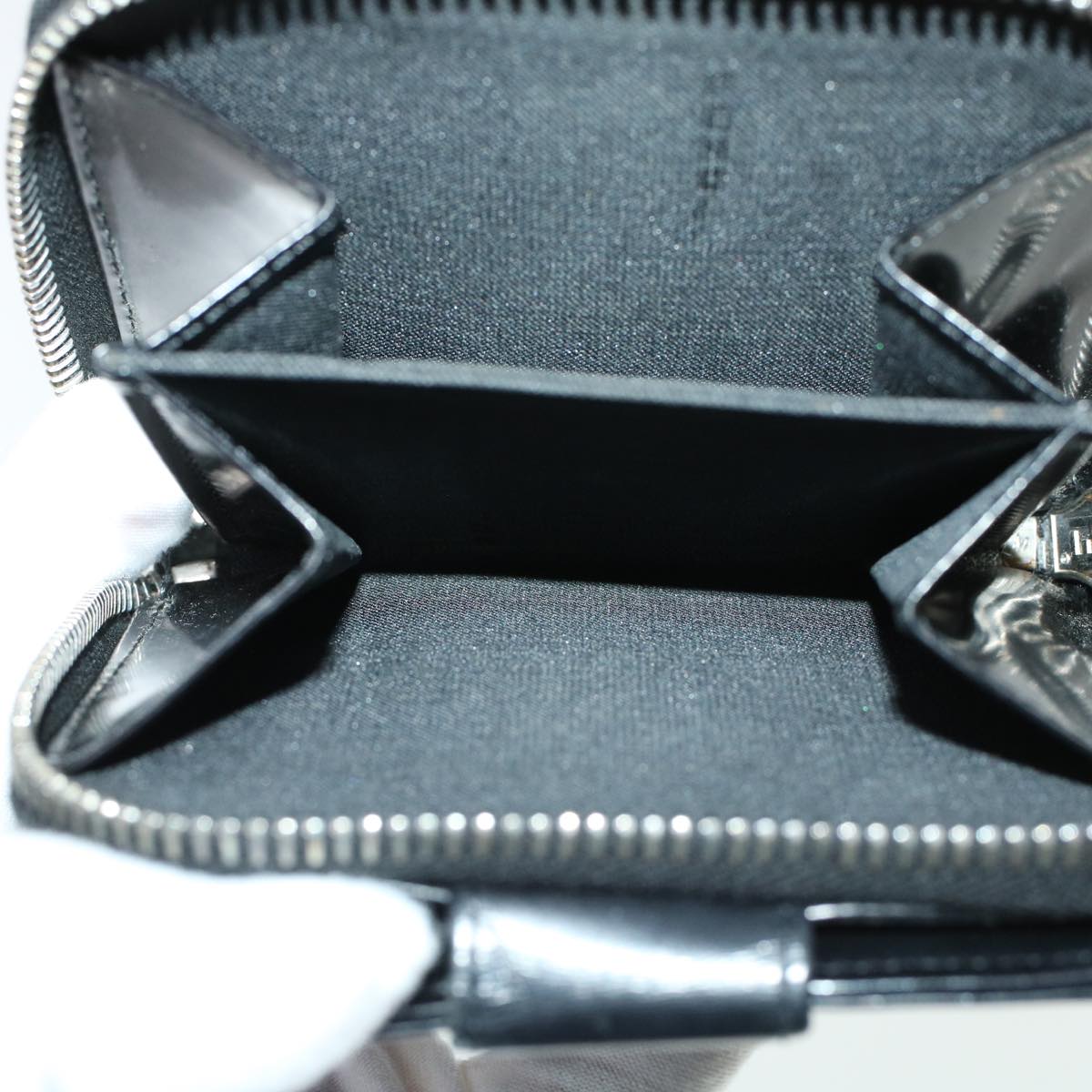 FENDI Zucca Canvas Wallet Leather 2Set Black Brown ac1941
