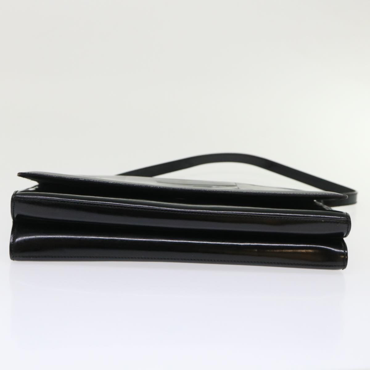 GUCCI Shoulder Bag Leather Black 001•2058•3033 ac1997