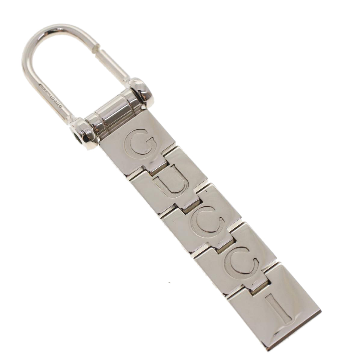 GUCCI Key Holder Metal Silver ac2001