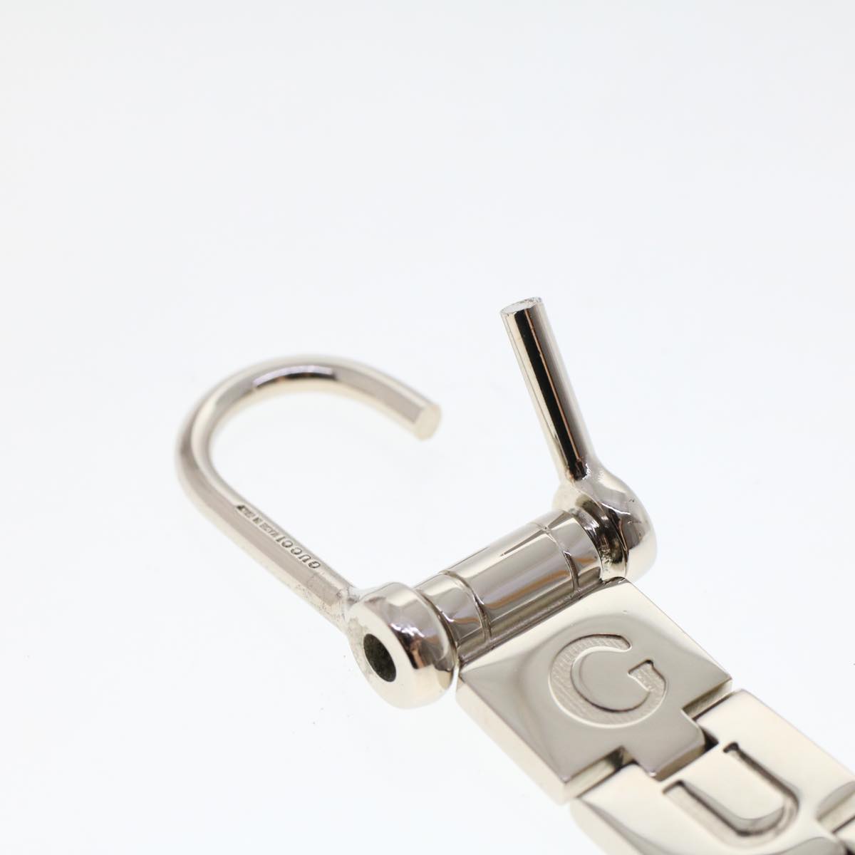 GUCCI Key Holder Metal Silver ac2001