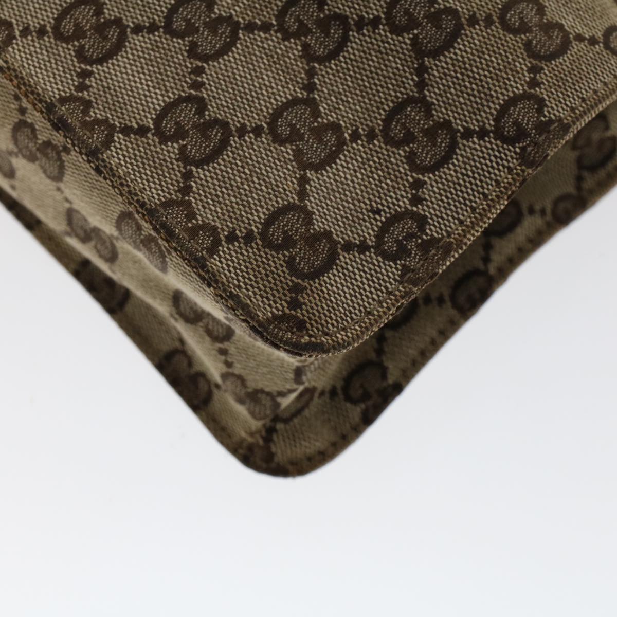 GUCCI GG Canvas Shoulder Bag Beige 120841 ac2002
