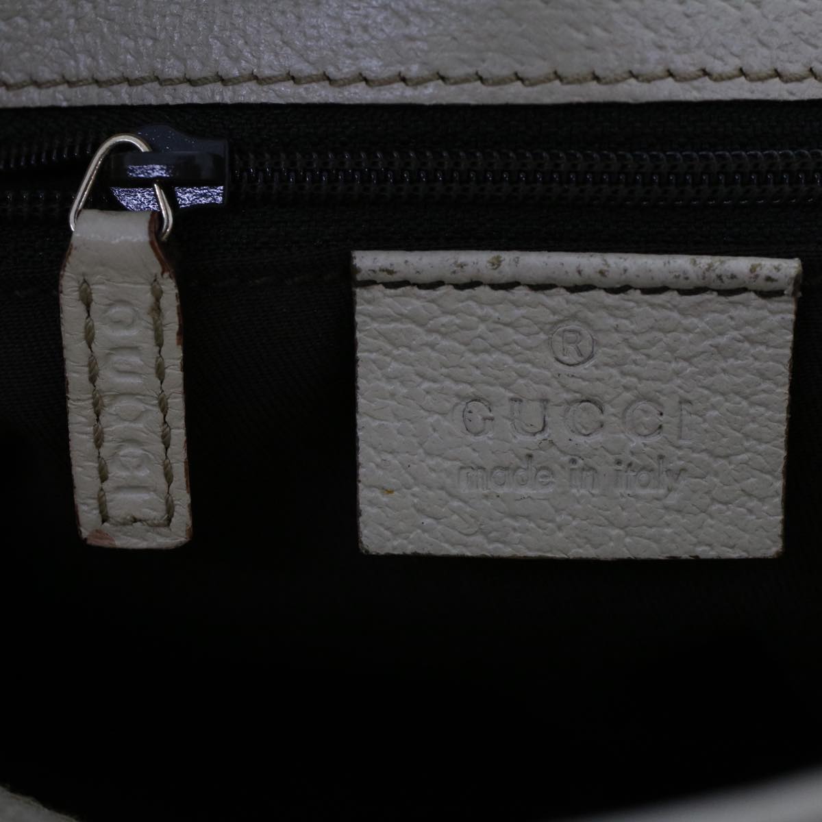 GUCCI GG Canvas Shoulder Bag Beige 120841 ac2002