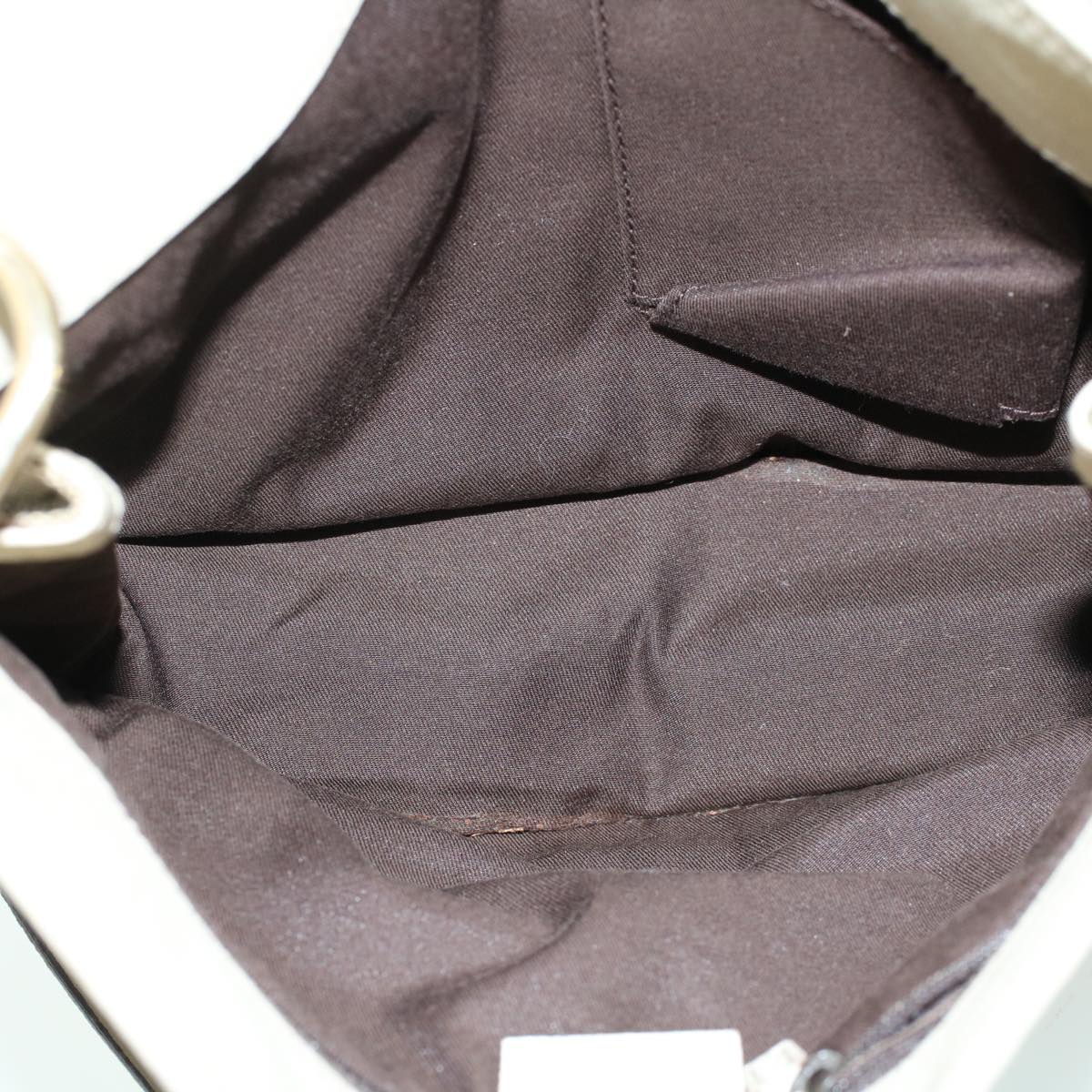 GUCCI GG Canvas Shoulder Bag Beige 120841 ac2002