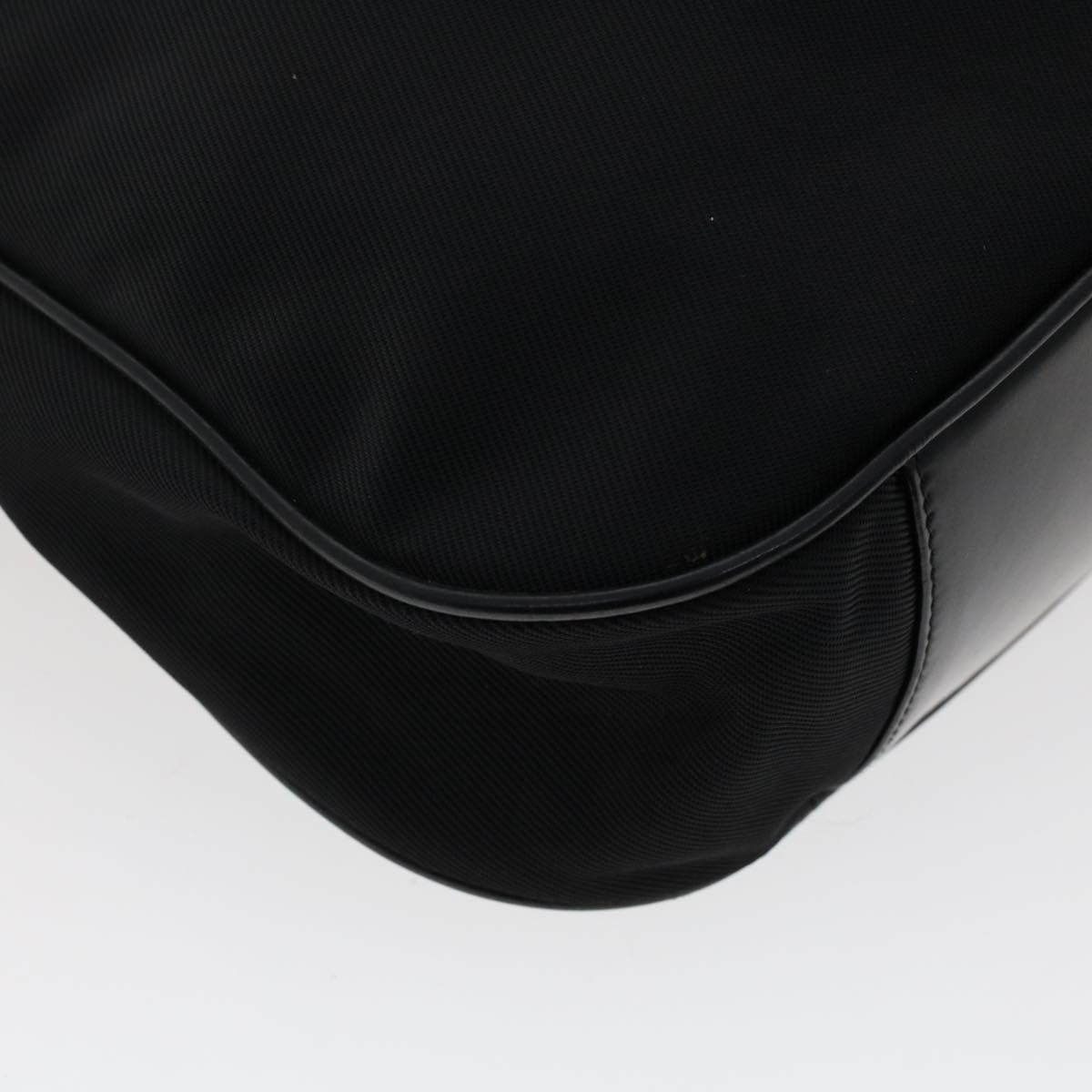 GUCCI Bamboo Shoulder Bag Nylon 2way Black 001•2852•1577•5 ac2021