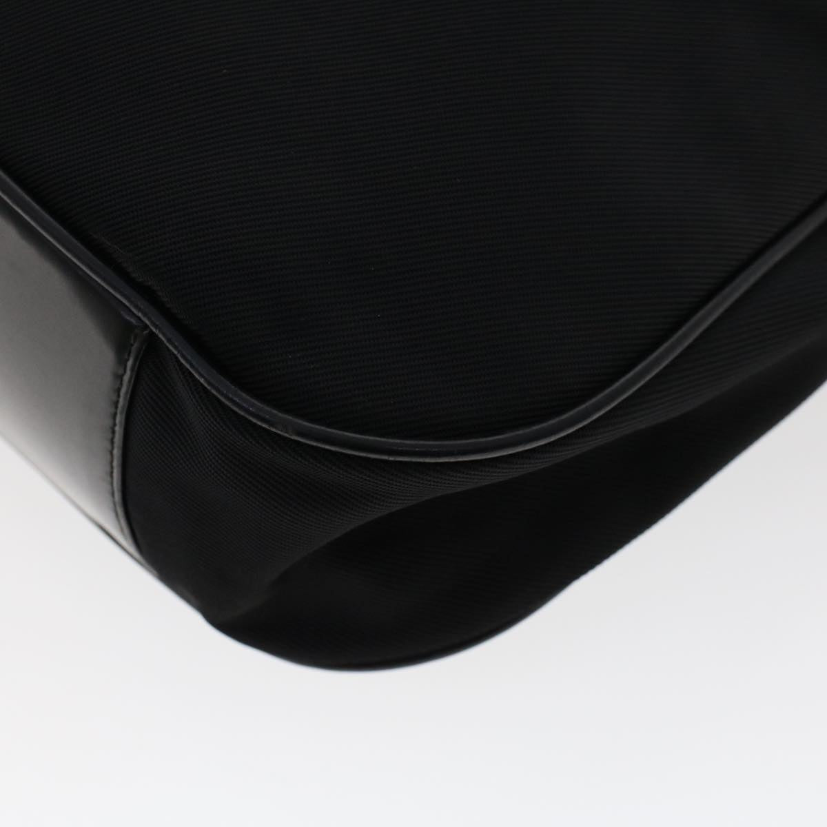 GUCCI Bamboo Shoulder Bag Nylon 2way Black 001•2852•1577•5 ac2021