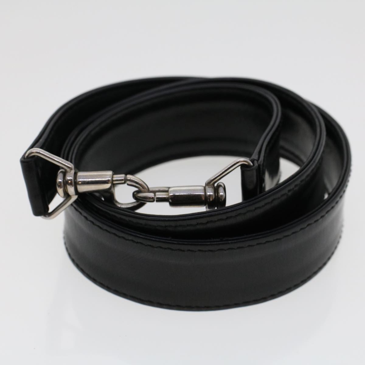 GUCCI Bamboo Shoulder Bag Nylon 2way Black 001•2852•1577•5 ac2021