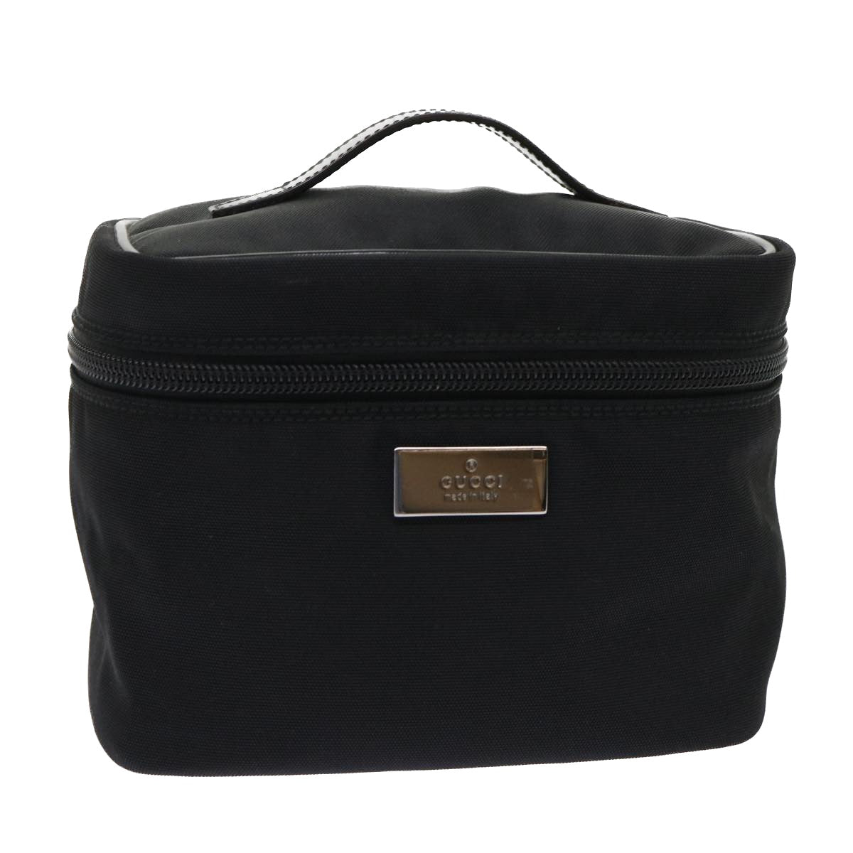 GUCCI Vanity Cosmetic Pouch Nylon Black 039•0951 001998 ac2023