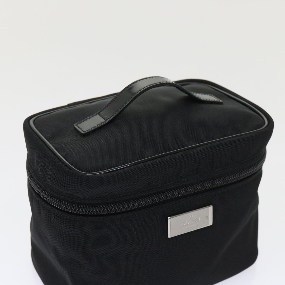 GUCCI Vanity Cosmetic Pouch Nylon Black 039•0951 001998 ac2023