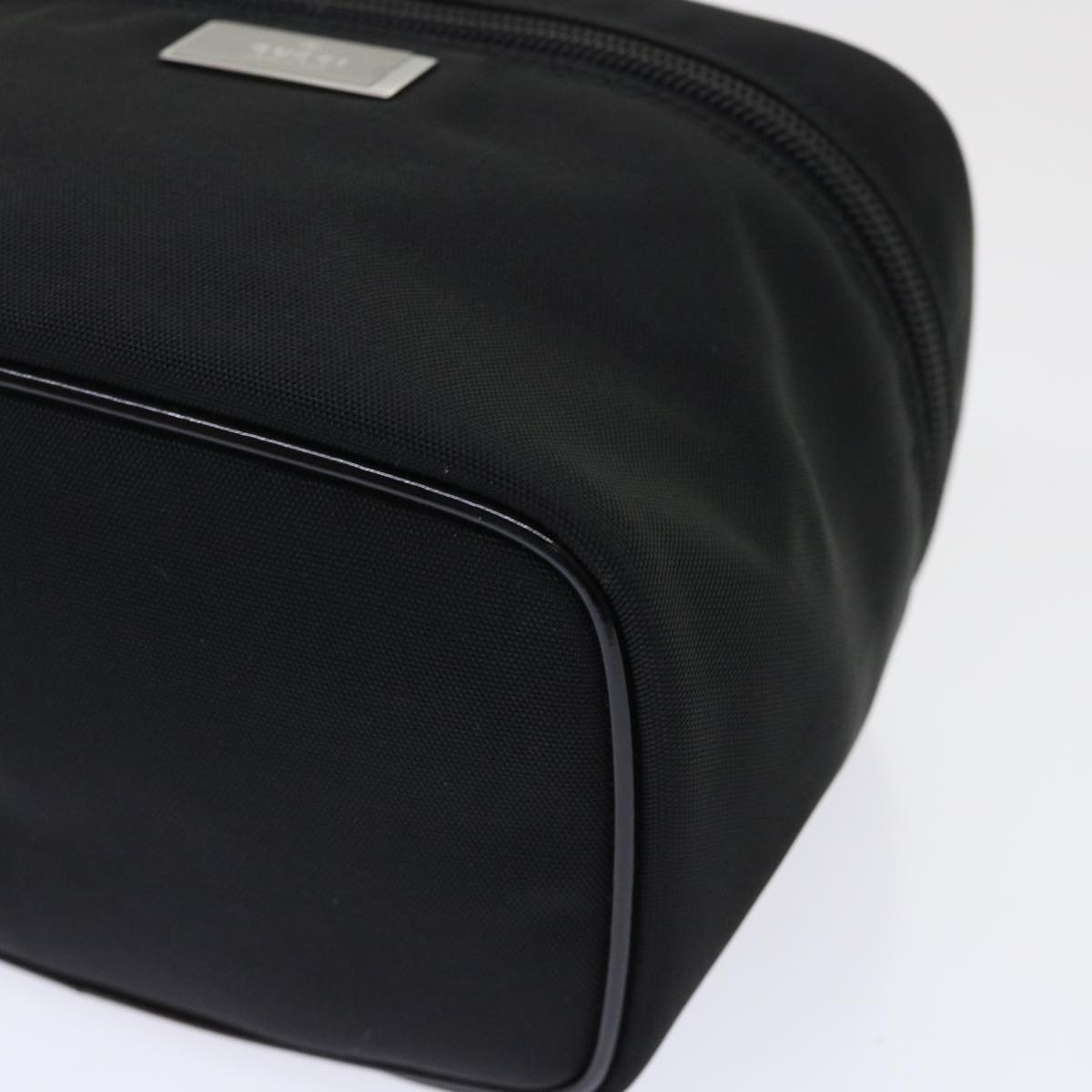 GUCCI Vanity Cosmetic Pouch Nylon Black 039•0951 001998 ac2023