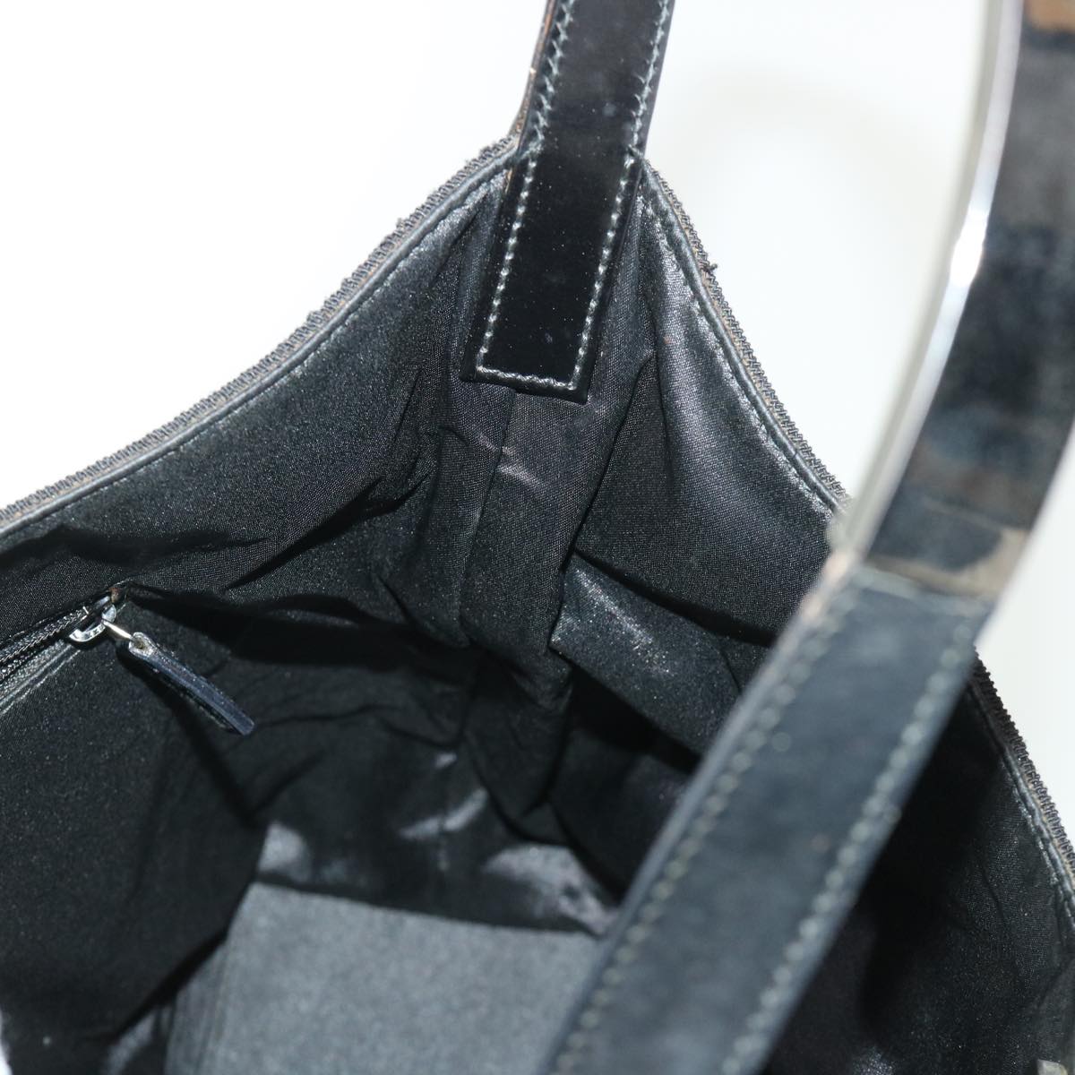 GUCCI Shoulder Bag Nylon Black ac2028