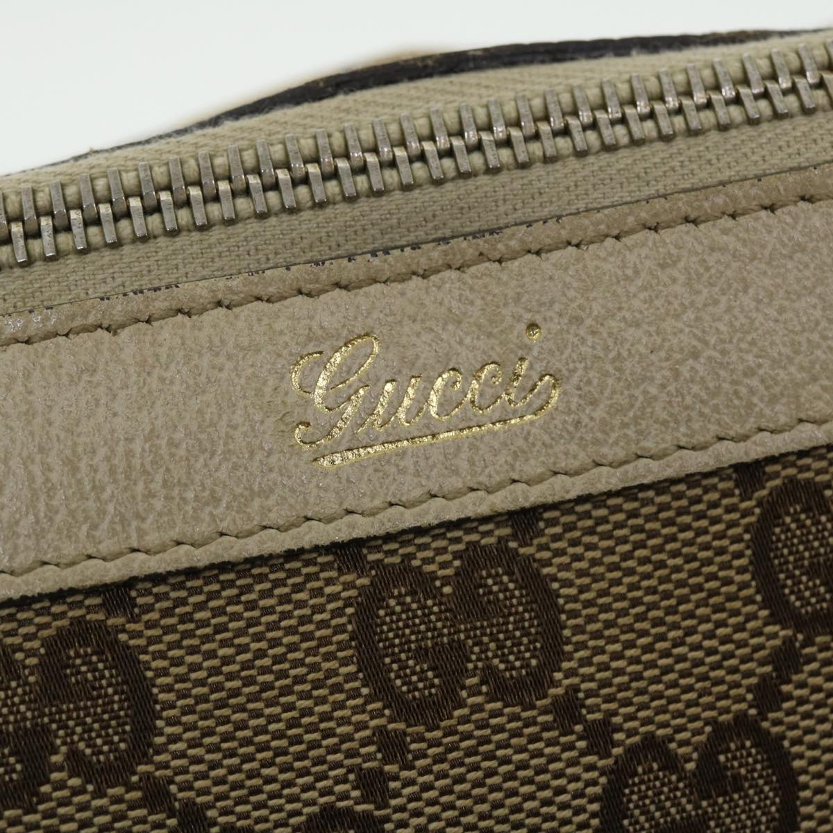 GUCCI GG Canvas Tote Bag Beige 141470 ac2124