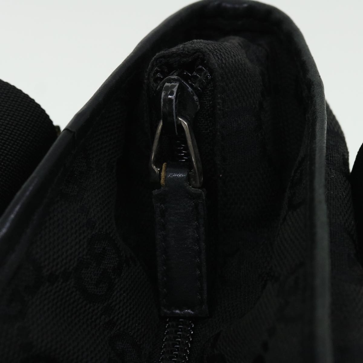 GUCCI GG Canvas Tote Bag Black 28893 ac2126