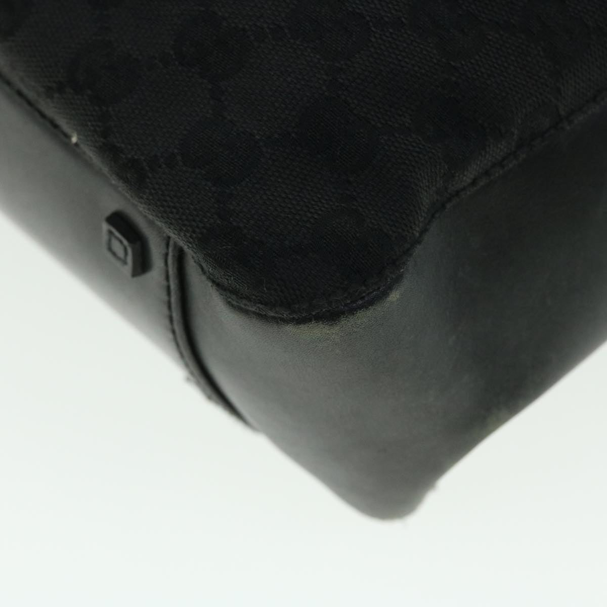 GUCCI GG Canvas Tote Bag Black 101920 ac2128