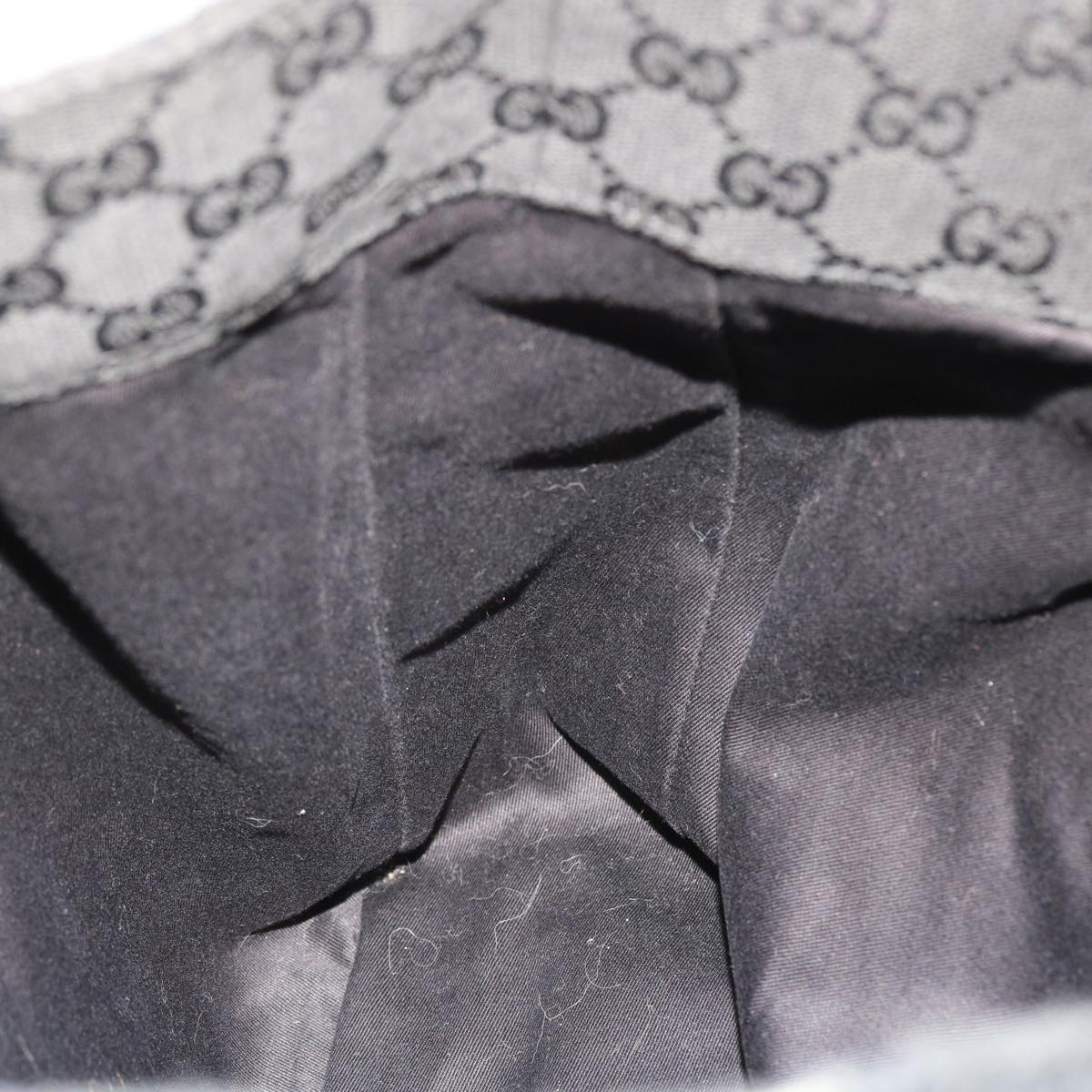 GUCCI GG Canvas Tote Bag Black 101920 ac2128
