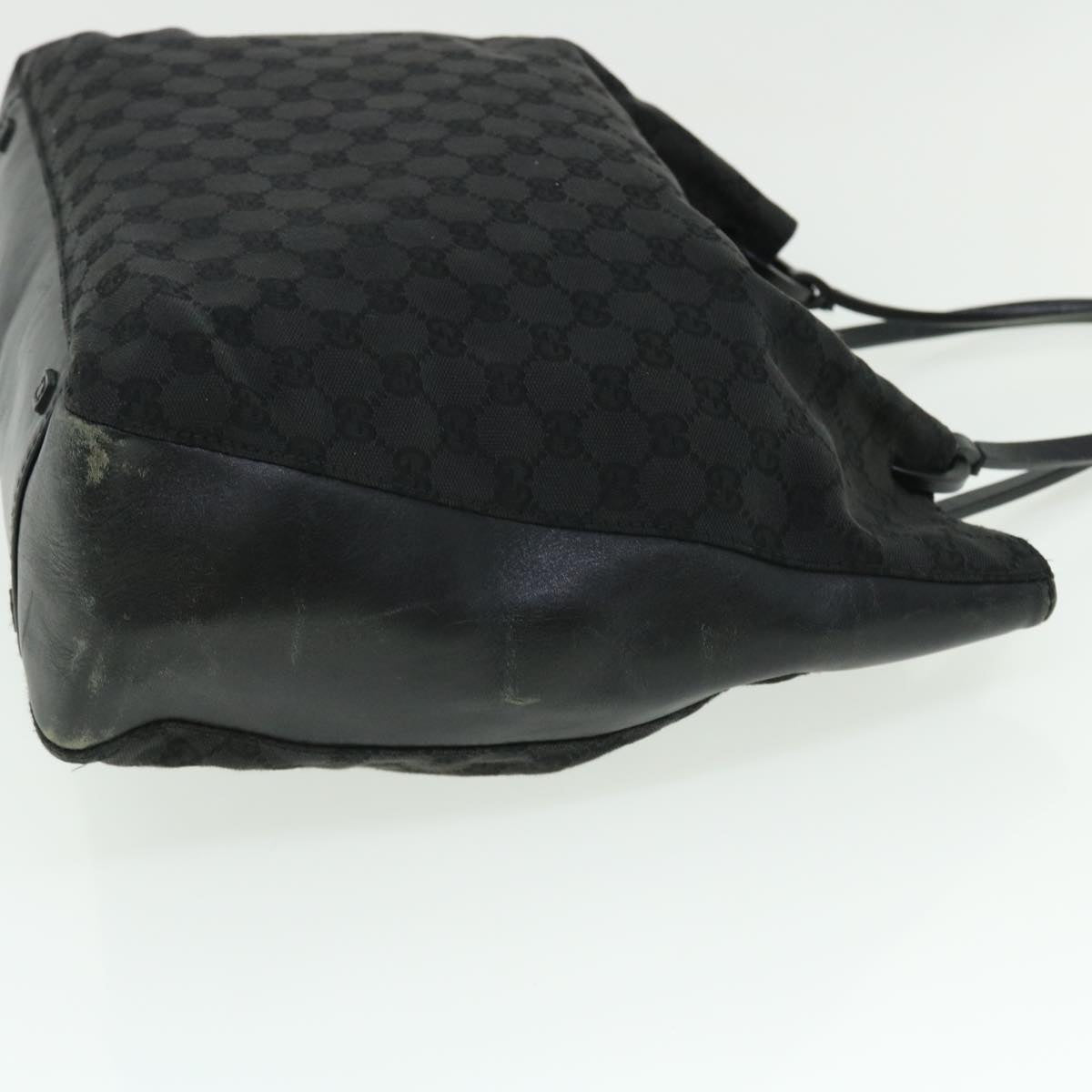GUCCI GG Canvas Tote Bag Black 101920 ac2128