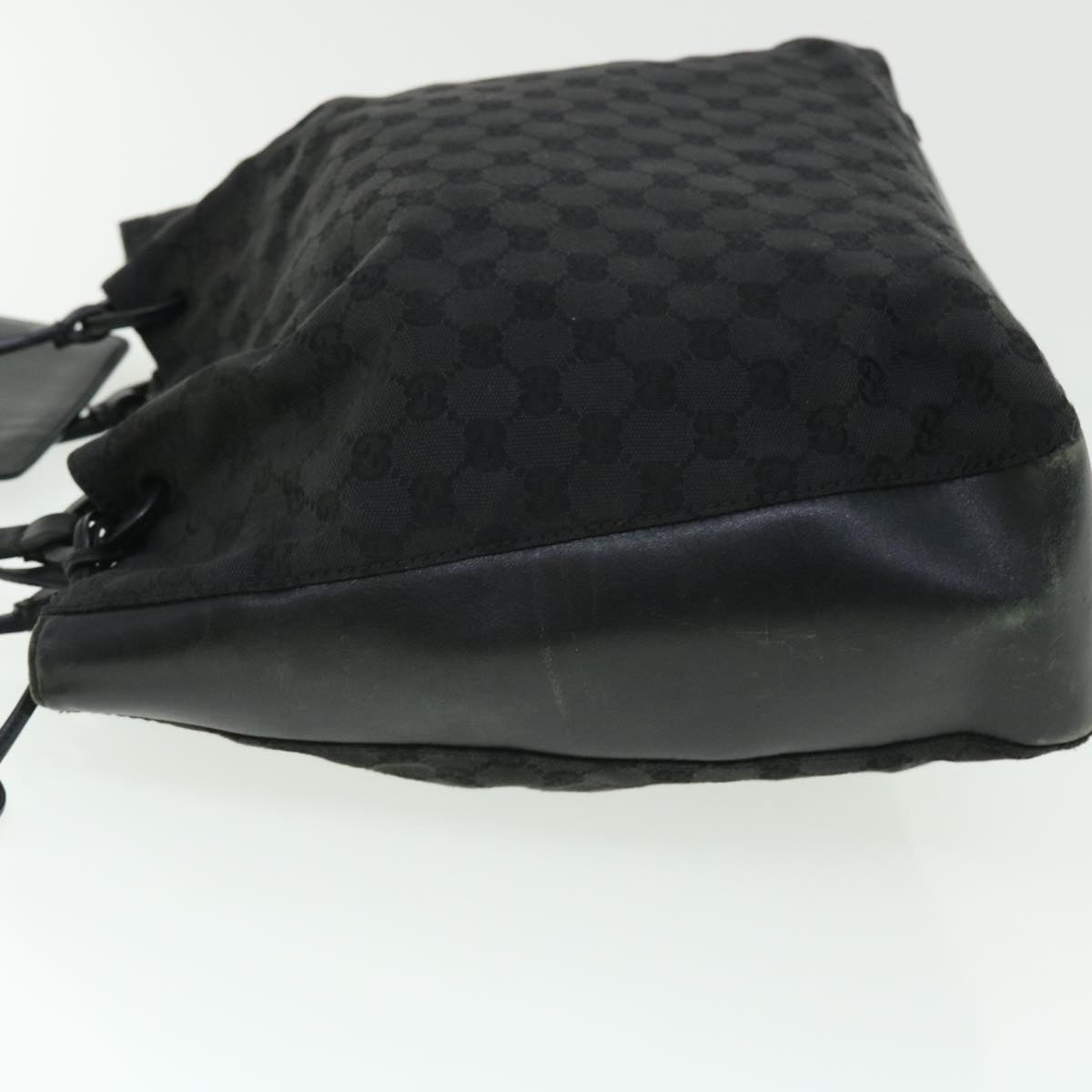 GUCCI GG Canvas Tote Bag Black 101920 ac2128