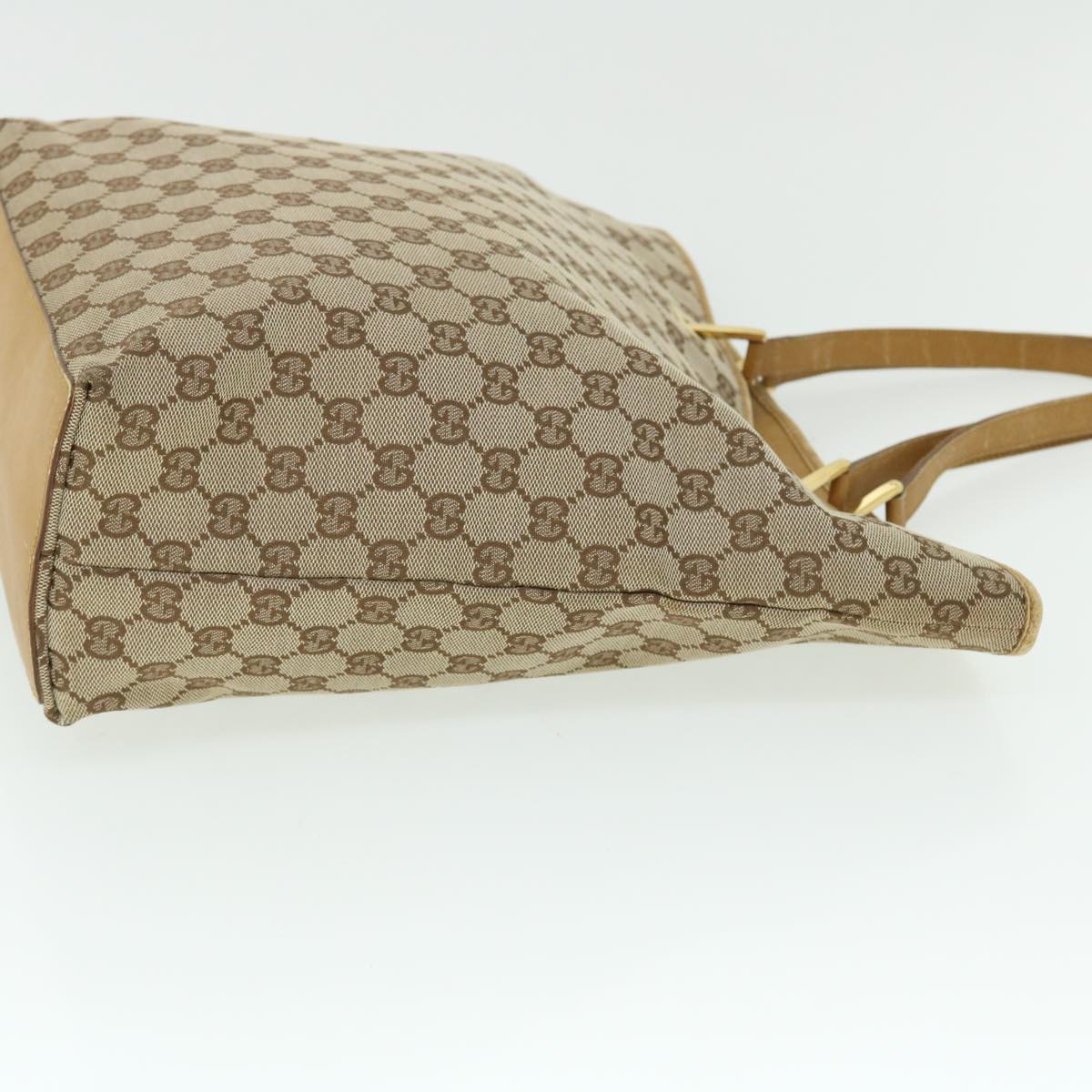 GUCCI GG Canvas Tote Bag Beige Brown 002 1098 3444 ac2130