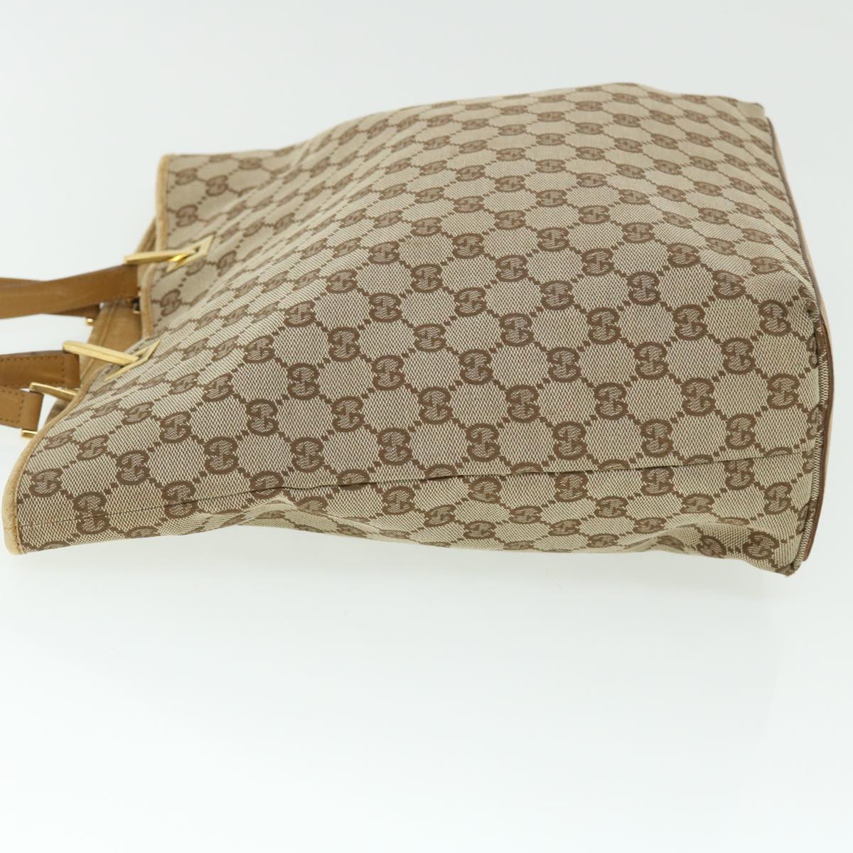 GUCCI GG Canvas Tote Bag Beige Brown 002 1098 3444 ac2130