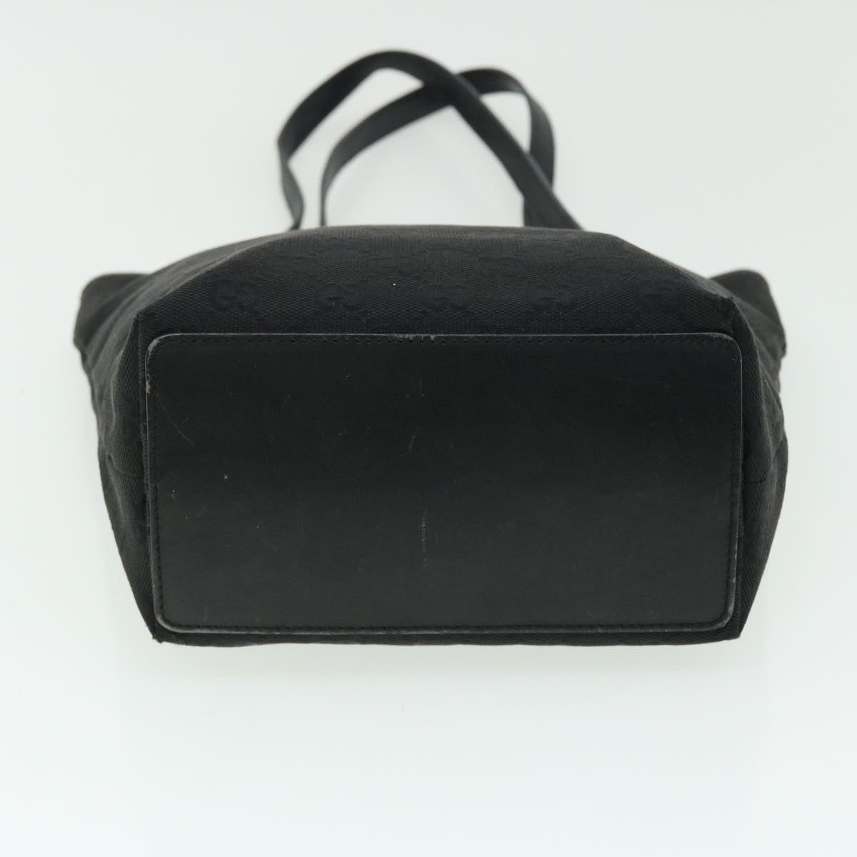 GUCCI GG Canvas Tote Bag Black 31244 ac2131