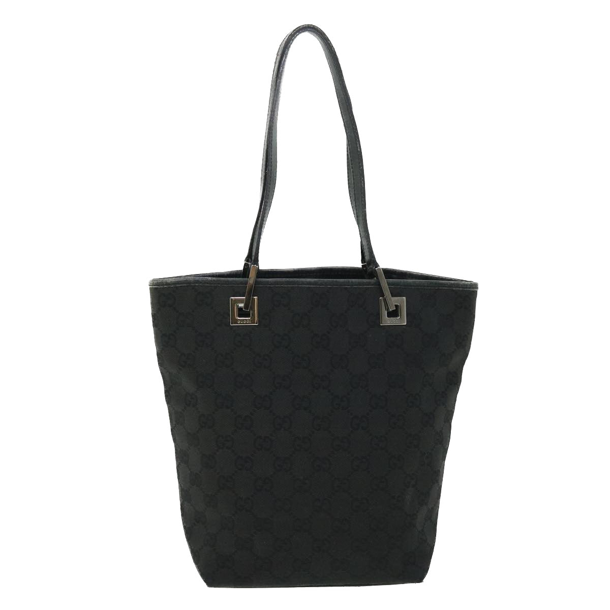 GUCCI GG Canvas Tote Bag Black 31244 ac2131
