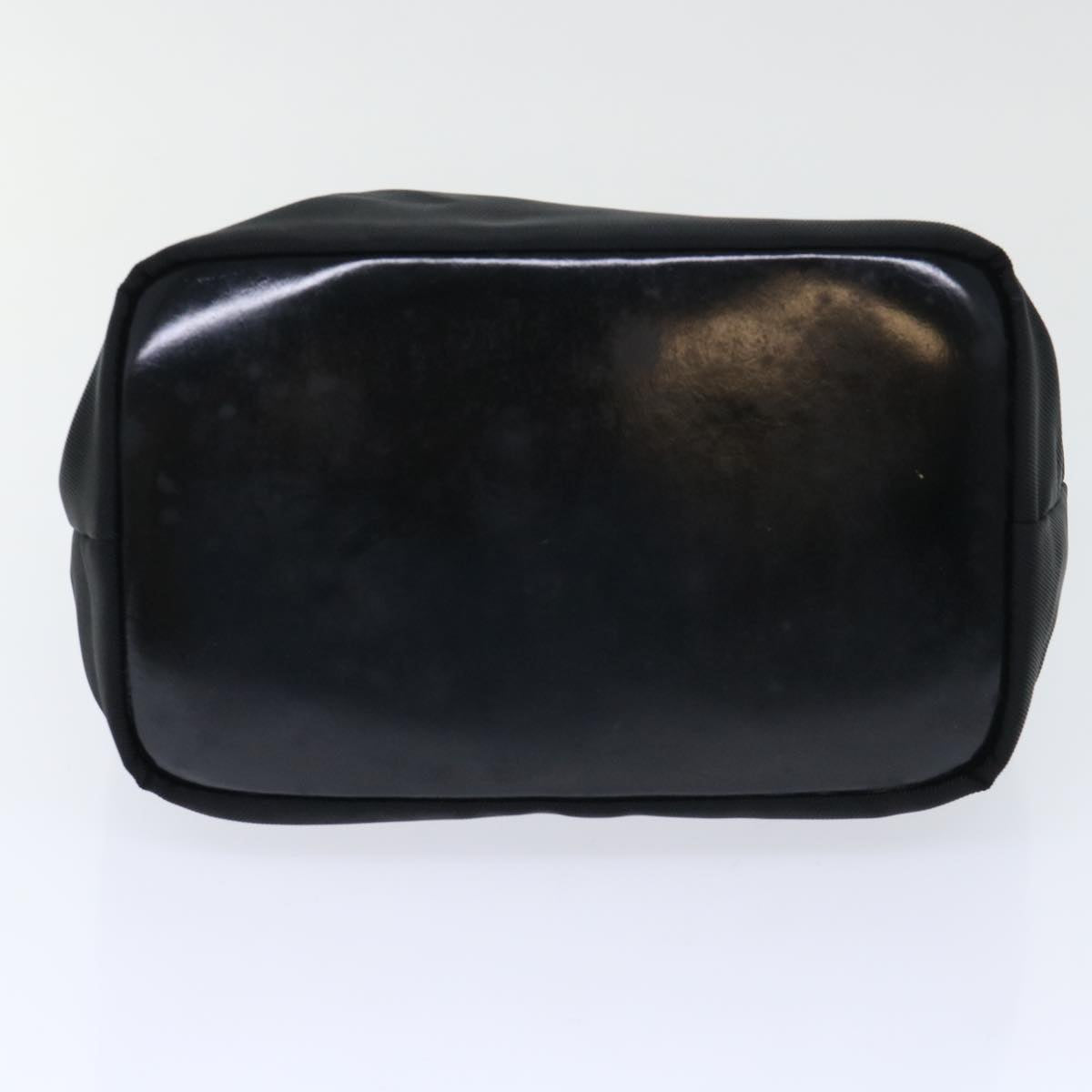 GUCCI Bamboo Shoulder Bag Nylon Black ac2138