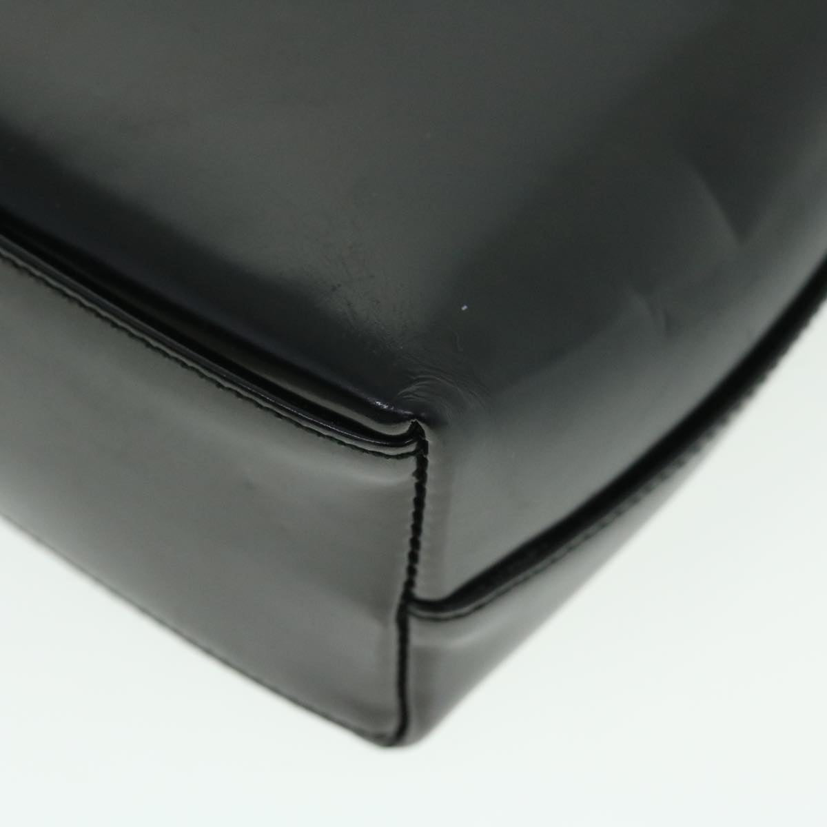 GUCCI Shoulder Bag Patent leather Black 001 3444 1812 ac2141