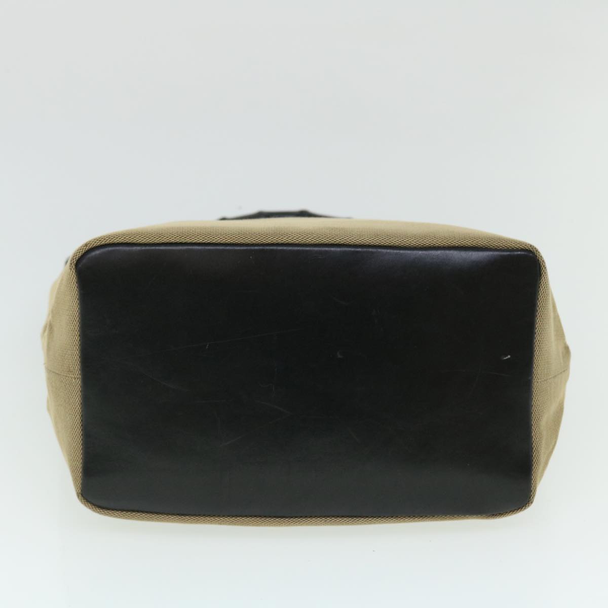 GUCCI Bamboo Shoulder Bag Nylon Canvas 4Set Black Beige Brown ac2155