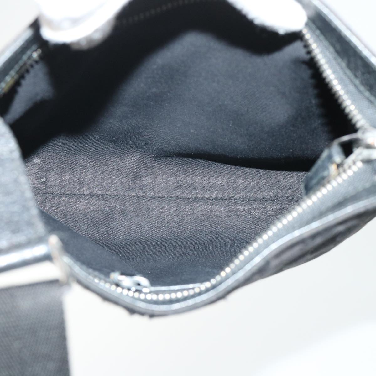 GUCCI GG Canvas Shoulder Bag Canvas Leather Black 122793 ac2179
