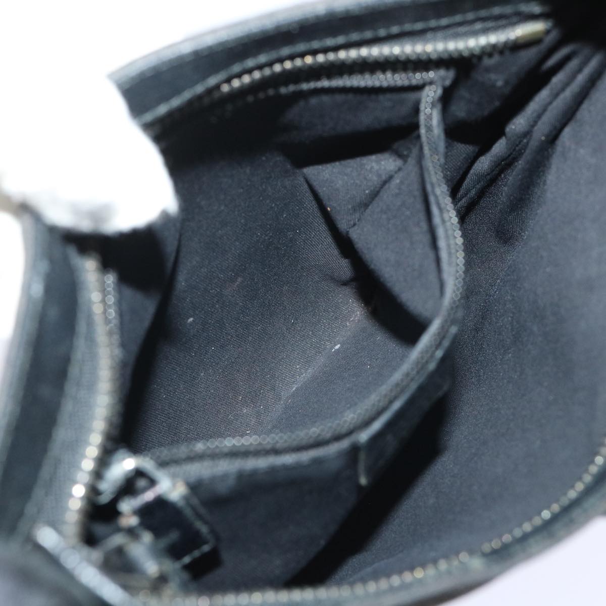 GUCCI GG Canvas Shoulder Bag Canvas Leather Black 122793 ac2179