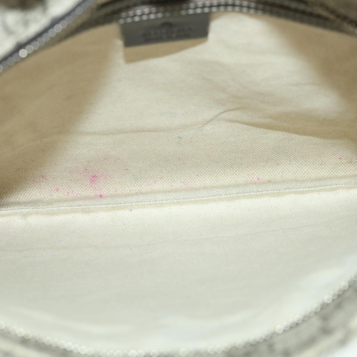 GUCCI GG Canvas Shoulder Bag PVC Leather Beige 295257 ac2197