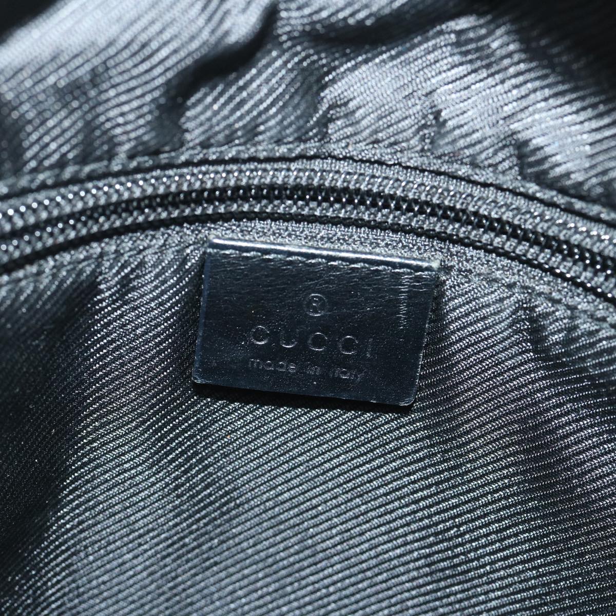 GUCCI GG Canvas Shoulder Bag Black 03136 ac2200