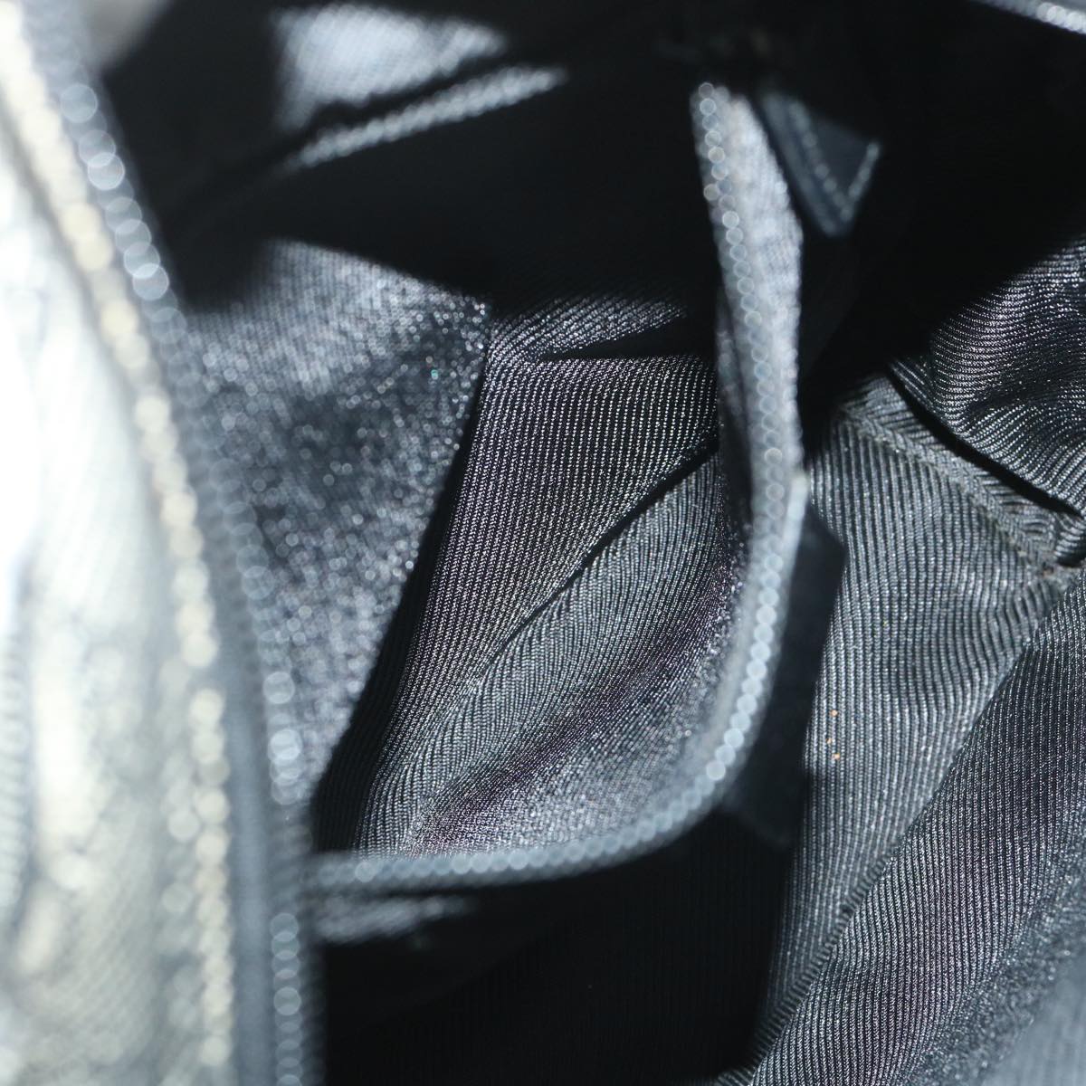 GUCCI GG Canvas Shoulder Bag Black 03136 ac2200