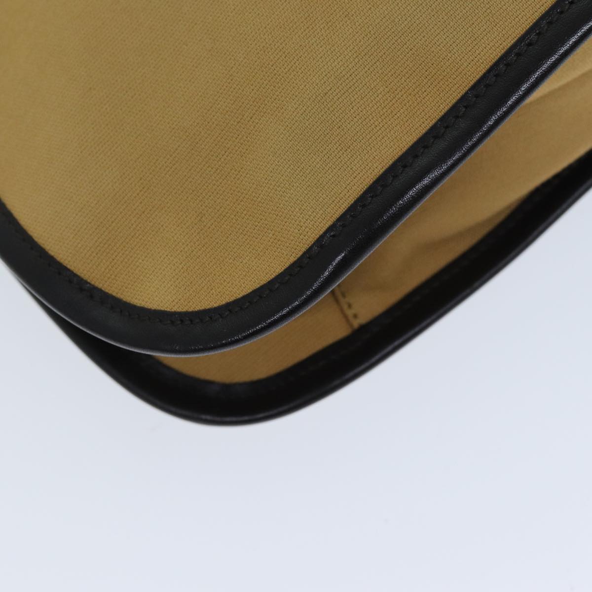 GUCCI Web Sherry Line Shoulder Bag Canvas Beige Green 001 4321 2684 ac2967