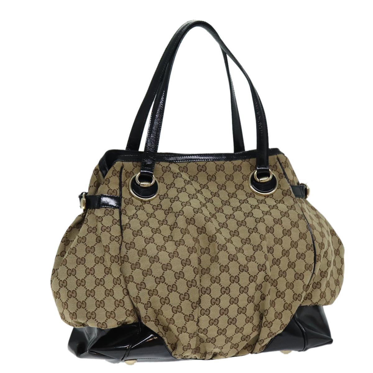 GUCCI GG Canvas Tote Bag Beige 203528 ac3019