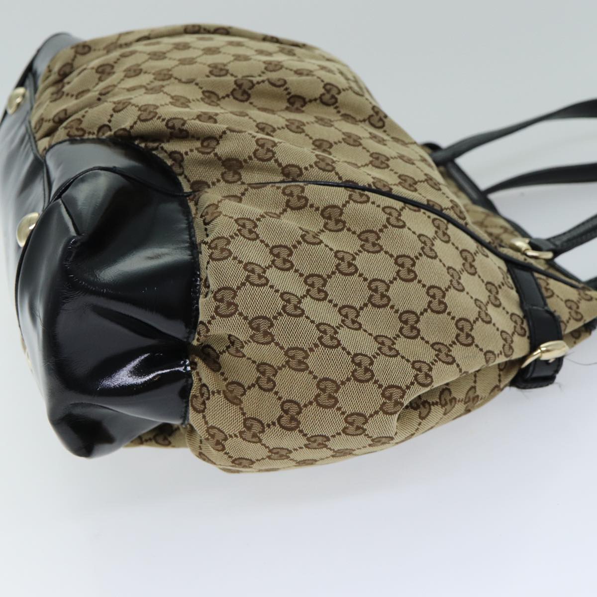GUCCI GG Canvas Tote Bag Beige 203528 ac3019