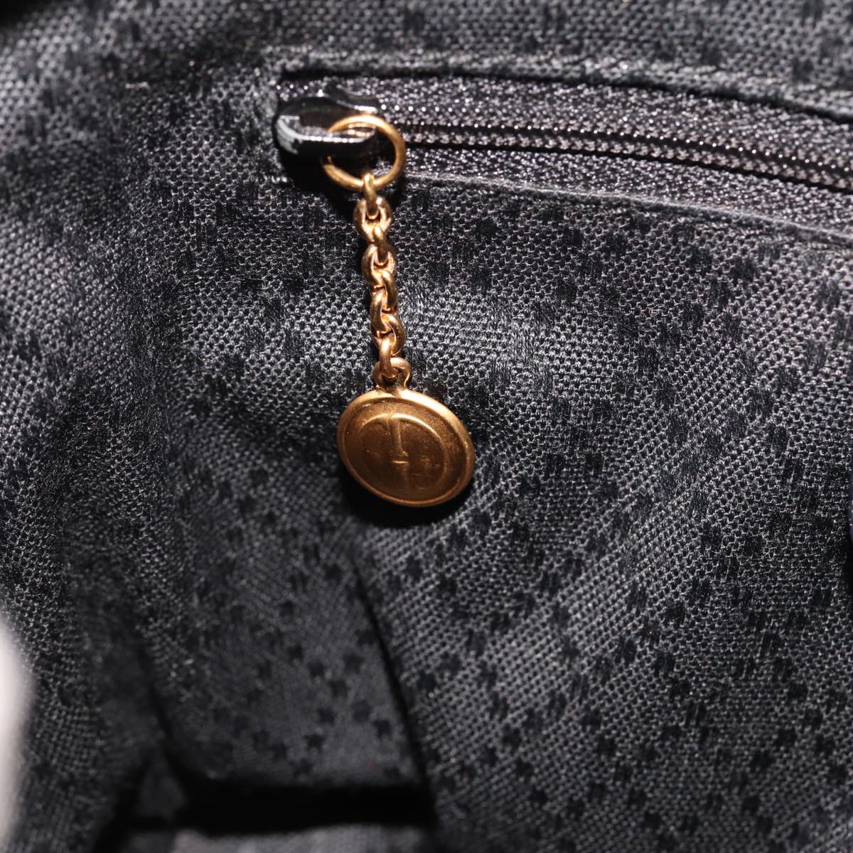 GUCCI Bamboo Hand Bag Suede 2way Black 000 122 0316 ac3043