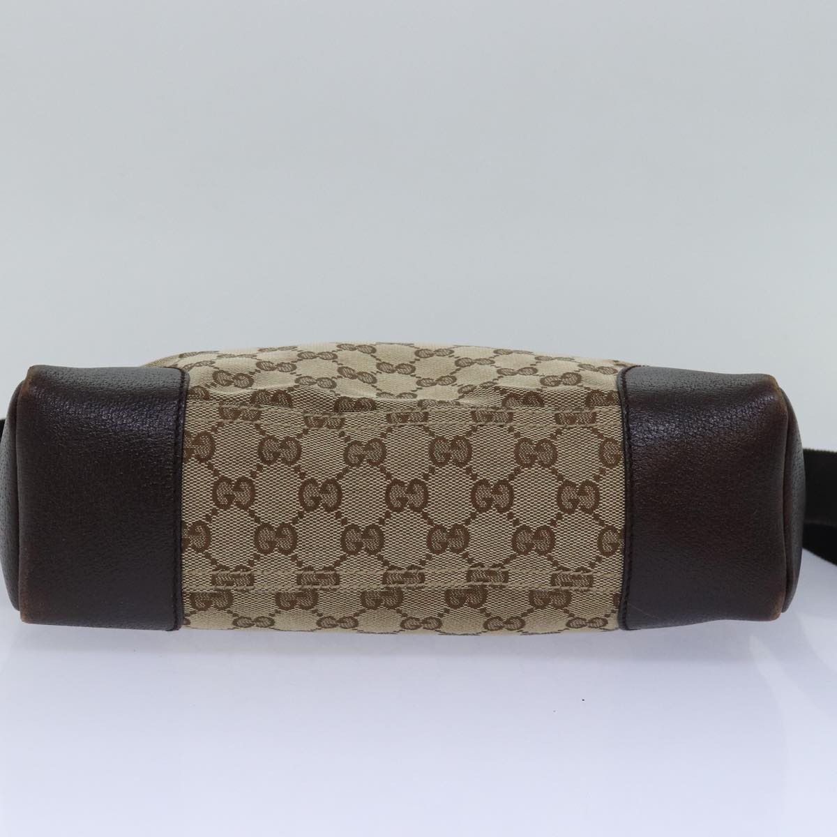 GUCCI GG Canvas Shoulder Bag Beige 114273 ac3045