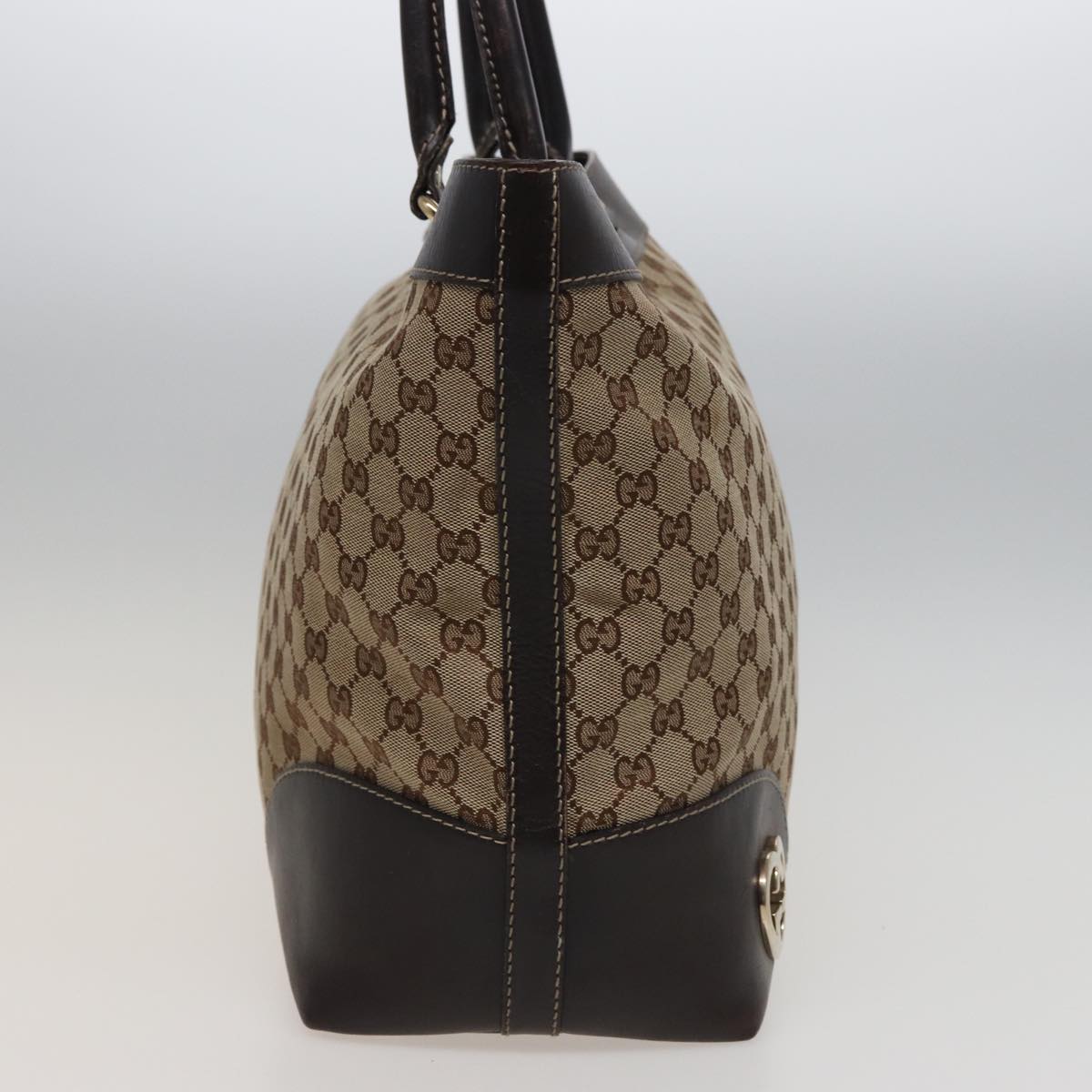 GUCCI GG Canvas Tote Bag Beige 257071 ac3048