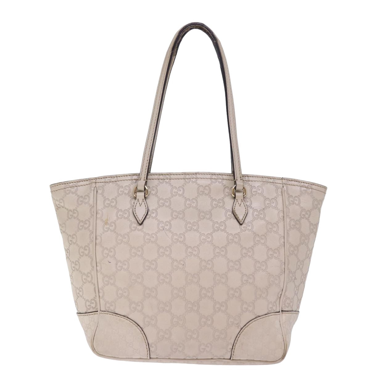 GUCCI GG Canvas Guccissima Tote Bag Beige 353119 ac3056