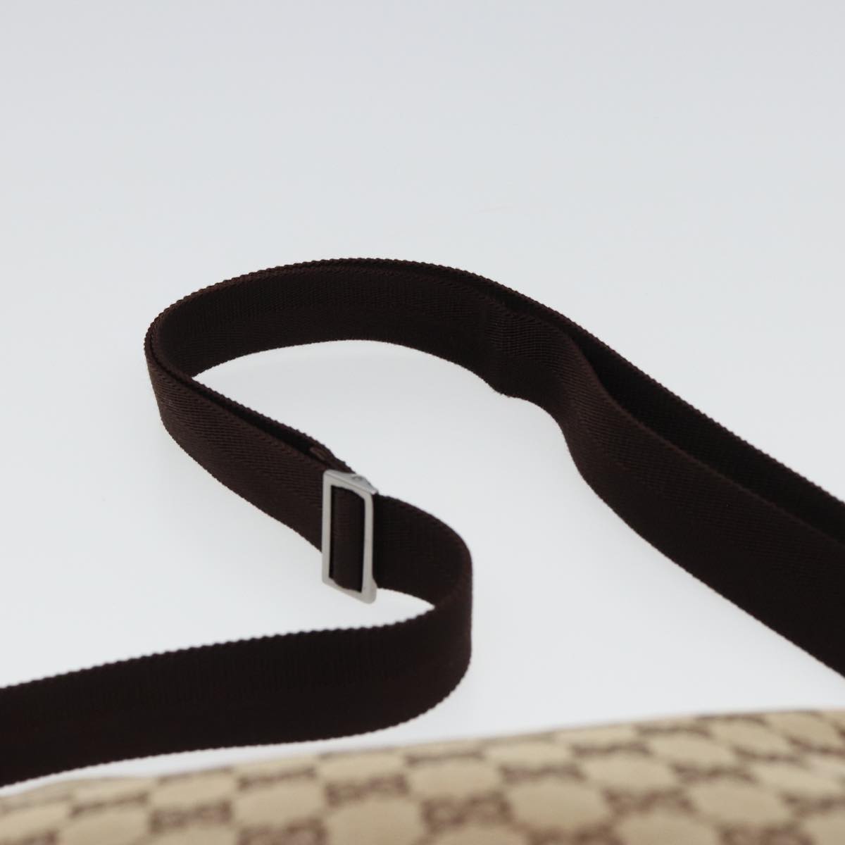 GUCCI GG Canvas Shoulder Bag Beige 114273 ac3058