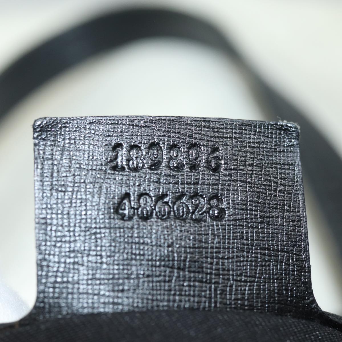 GUCCI GG Supreme Tote Bag PVC Leather White Black 189896 ac3087