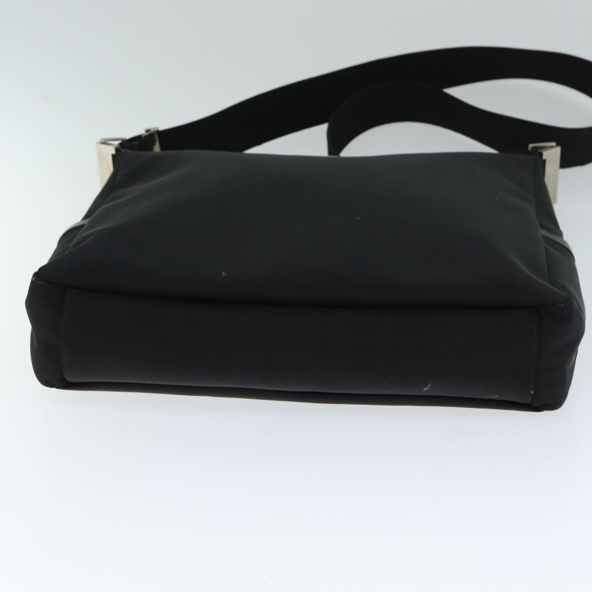 GUCCI Shoulder Bag Canvas Black 019 0418 002058 ac3088