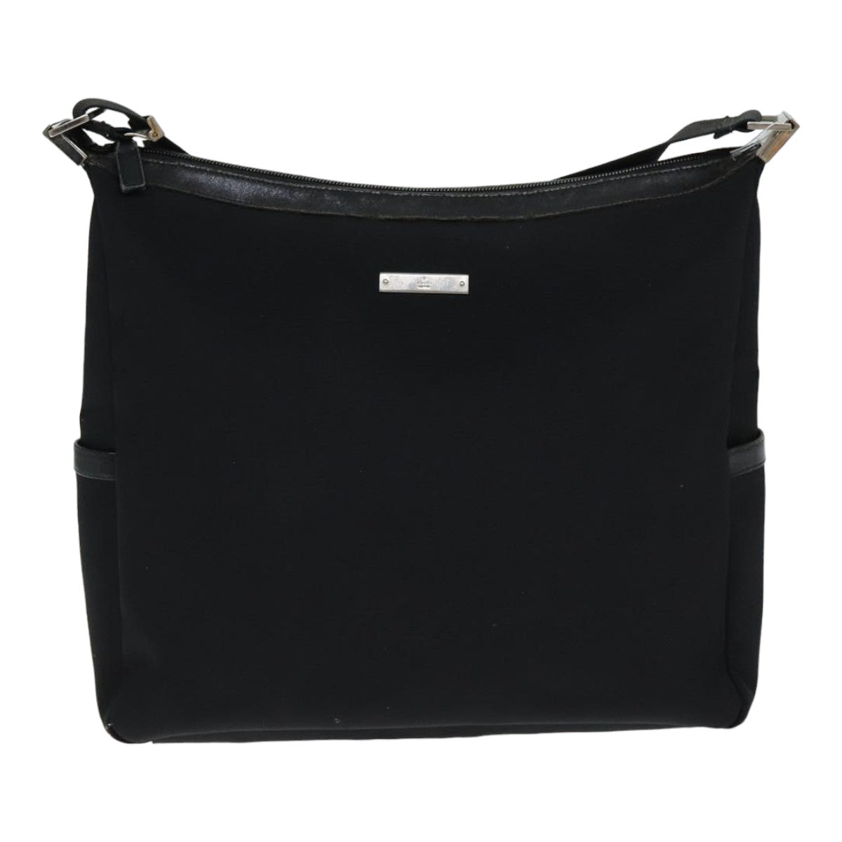 GUCCI Shoulder Bag Canvas Black 019 0418 002058 ac3088