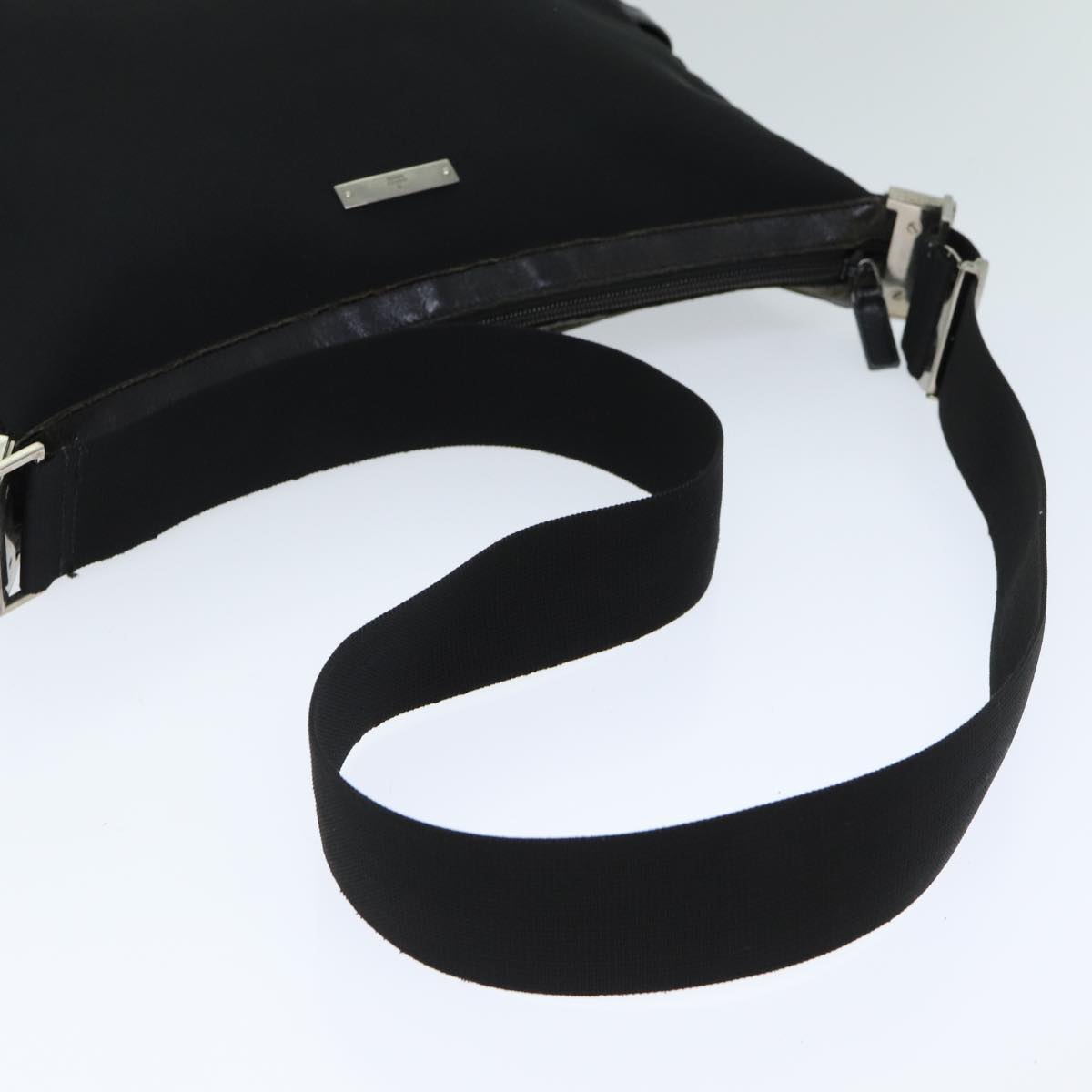 GUCCI Shoulder Bag Canvas Black 019 0418 002058 ac3088