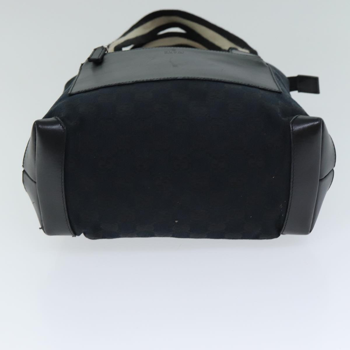 GUCCI GG Canvas Tote Bag Black 019 0402 ac3090