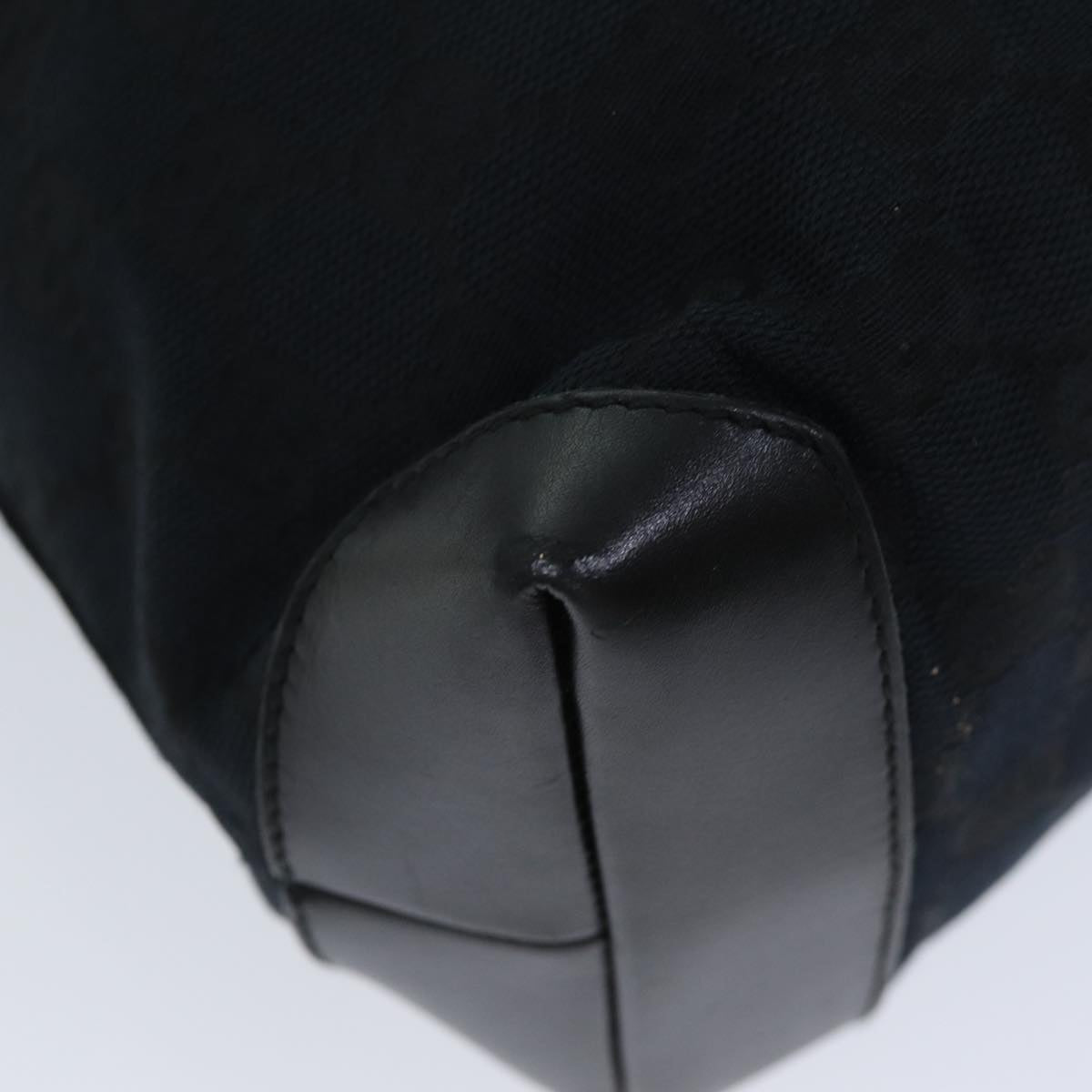 GUCCI GG Canvas Tote Bag Black 019 0402 ac3090